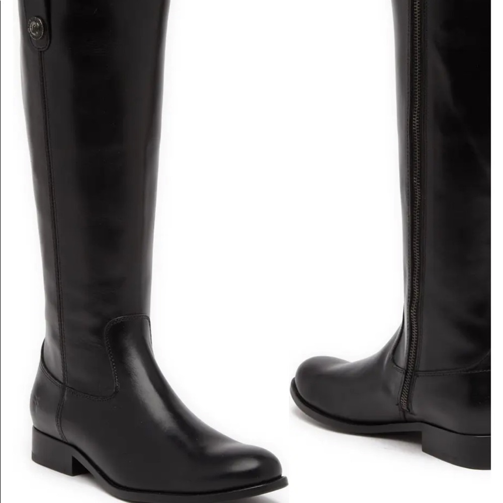 Dark brown Frye boots Melissa. Lightly worn. Great condition